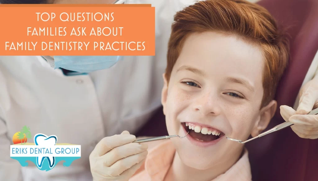 young boy smiling in dentist chair